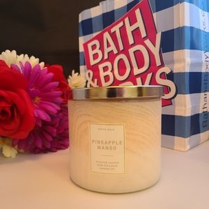 Brand New Pineapple Mango 3 Wick Candle